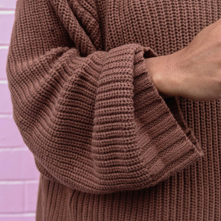 Kaia Chunky Knit - Cocoa