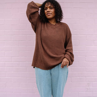 Kaia Chunky Knit - Cocoa