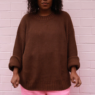 Kaia Chunky Knit - Cocoa